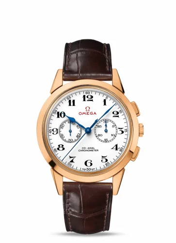 Omega Museum Collection N° 8 Olympic Official Timekeeper Co-Axial Chronograph Pink Gold 522.53.39.50.04.001 (52253395004001)